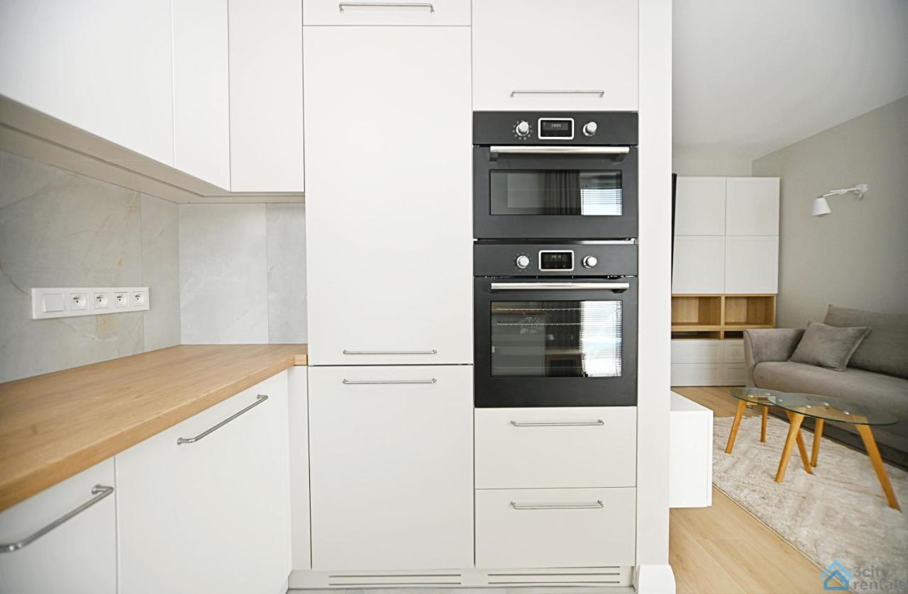 Beige 3City Apartment With Parking In Gdansk By Noclegi Renters Exteriér fotografie